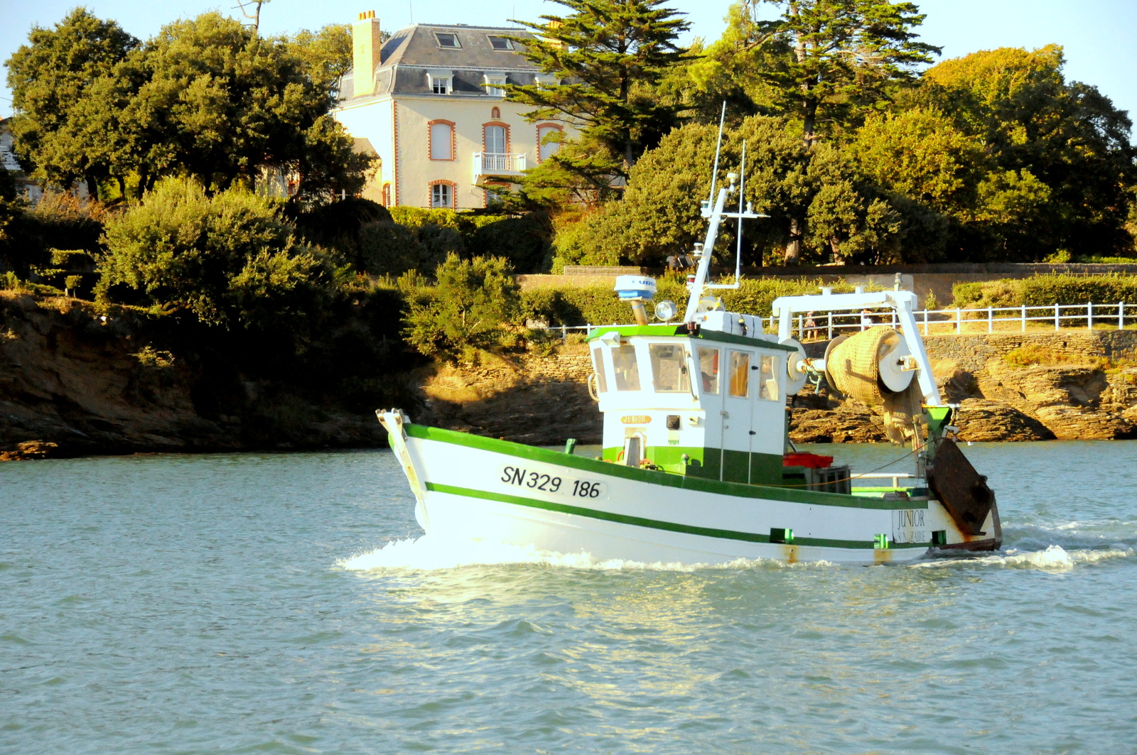 le départ des pêcheurs