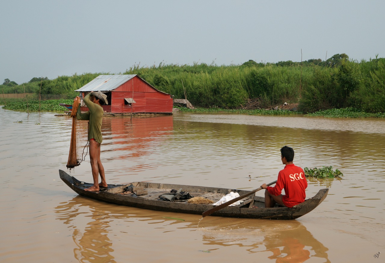 Le départ pour la pêche