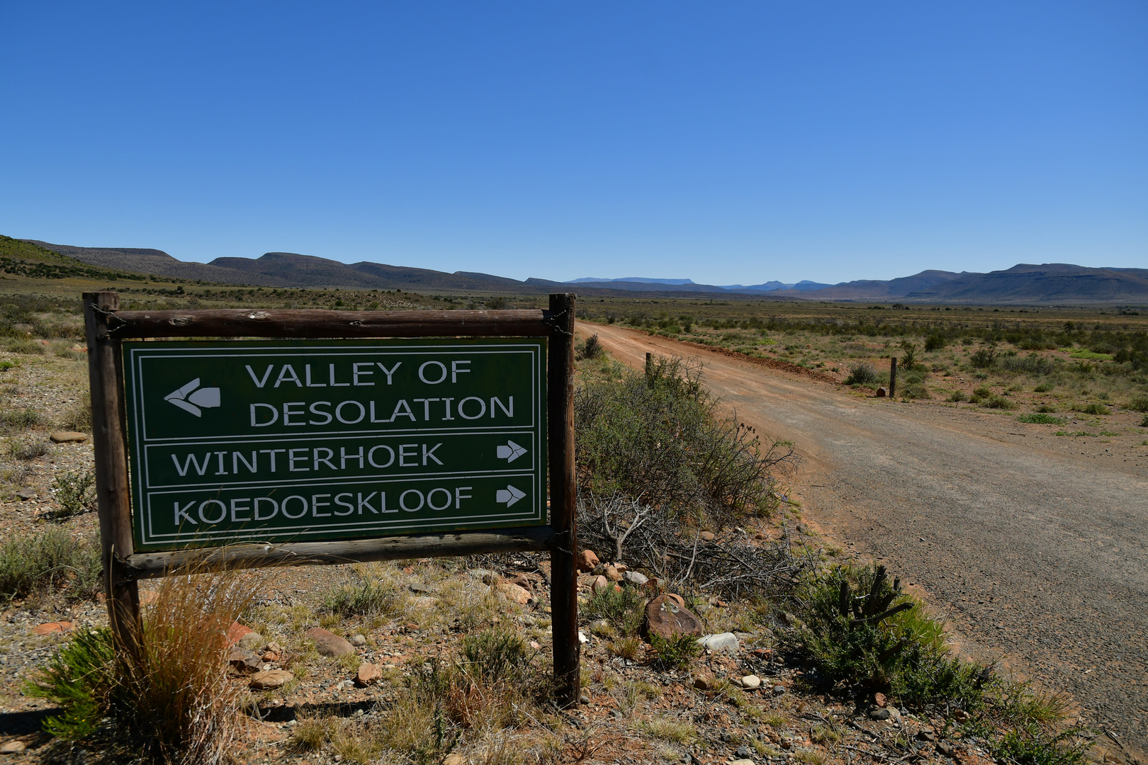 Le désert du Karoo