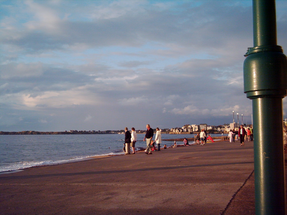 le digue de st malo