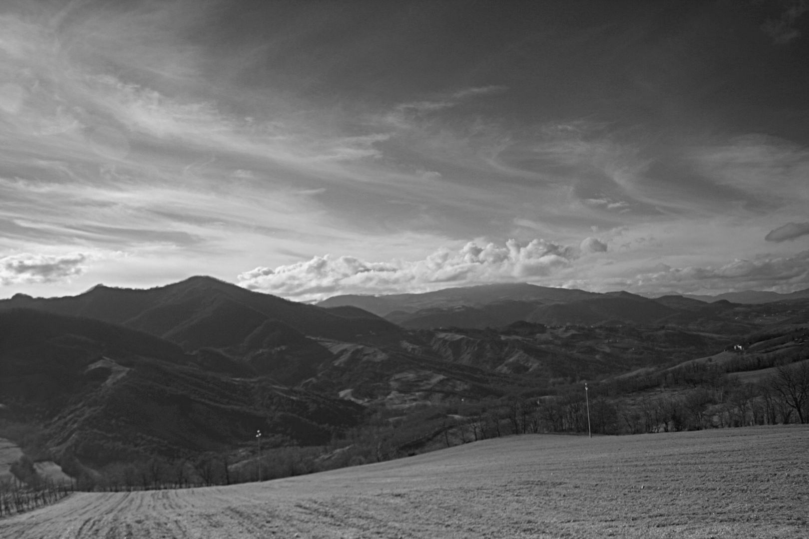 Le dolci colline emiliane