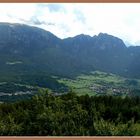 le Dolomites et le Sciliar depuis le belvedere de Collalbo - Renon