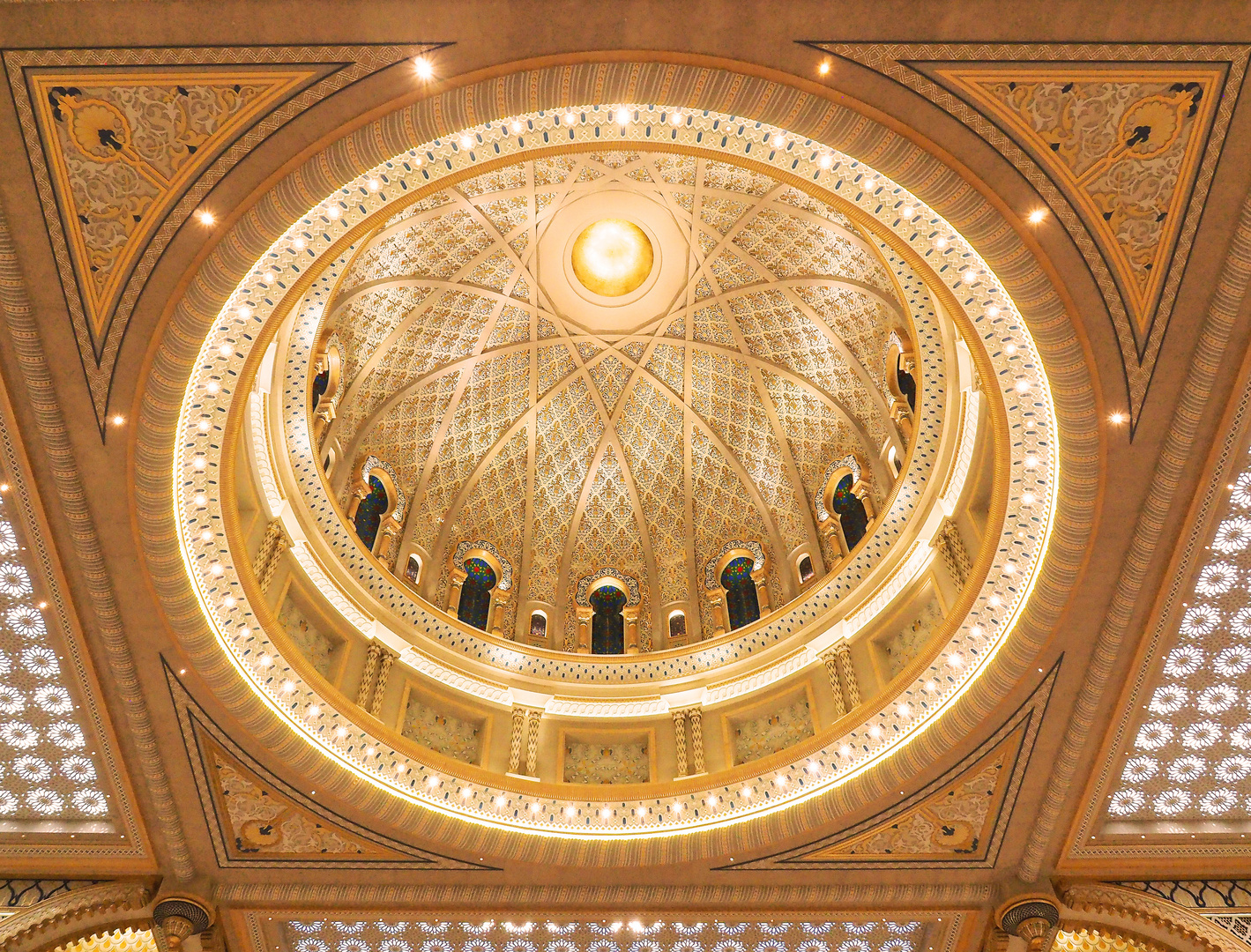 Le dôme central du Grand Hall