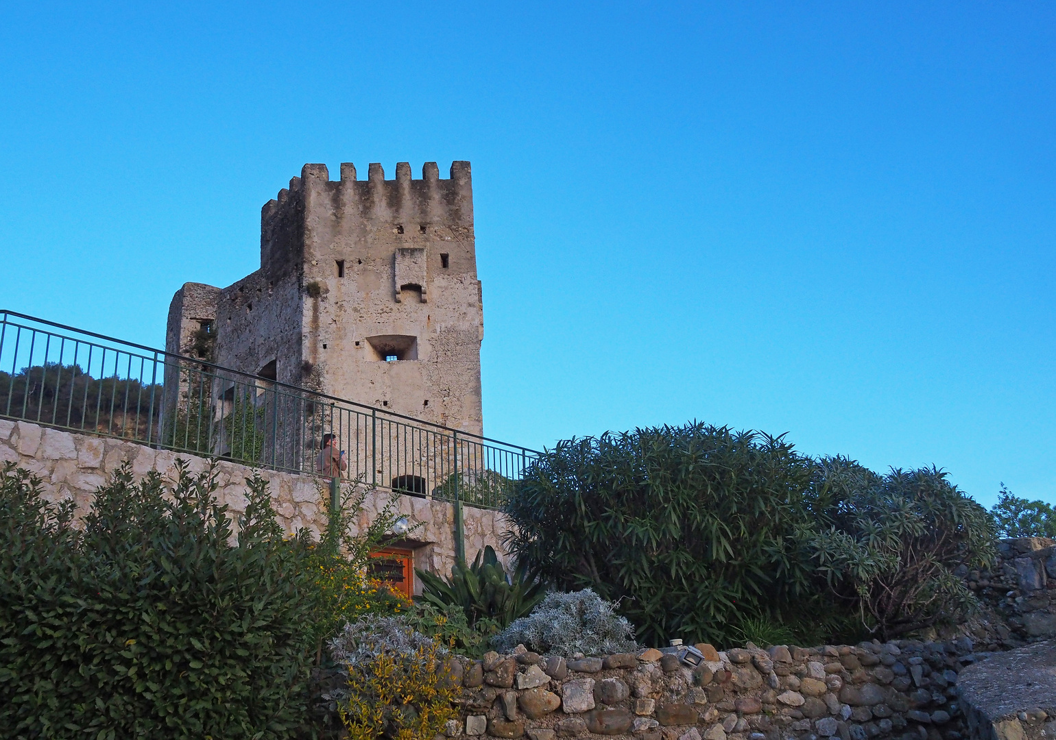 Le donjon  -  Château de Roquebrune-Cap-Martin