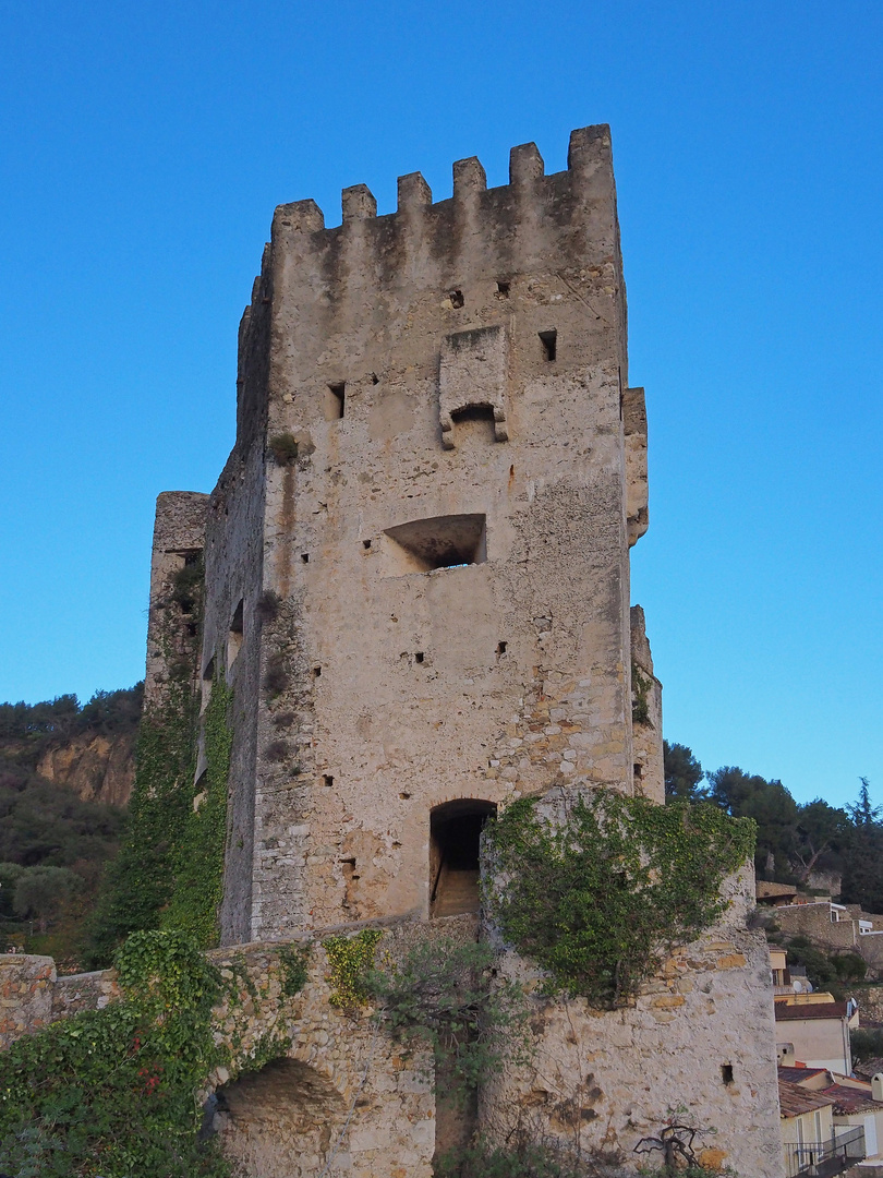 Le donjon - Château de Roquebrune-Cap-Martin