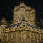 Le donjon du château de Vincennes .