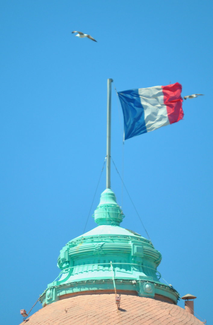 Le drapeau de la France