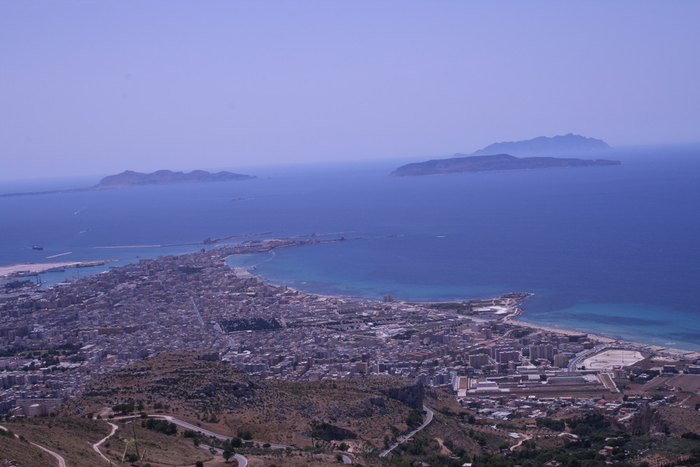 Le Egadi fra cielo e mare