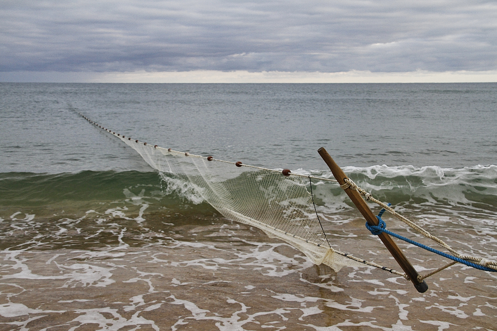 le filet de pêche !