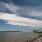 Le fleuve St Laurent à la plage de Beauport QC le 21 mai 2010