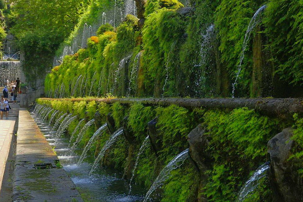 Le fontane di villa d'Este a Tivoli