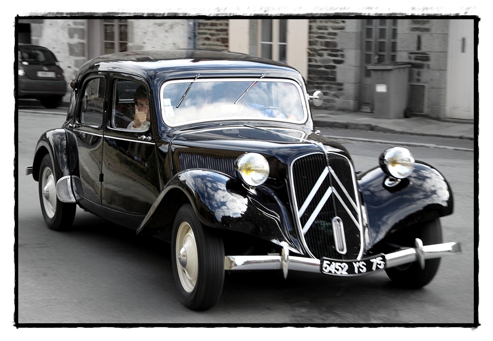 Le formidable traction avant...