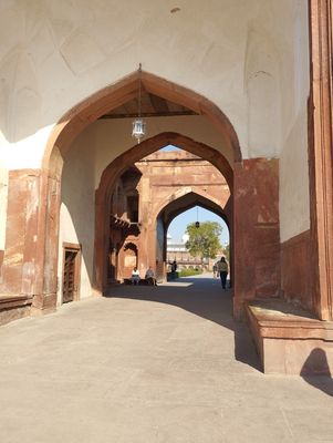 Le Fort Rouge d'Agra, Inde