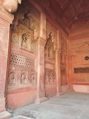 Le Fort Rouge d'Agra, Inde