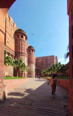 Le Fort Rouge d'Agra, Inde