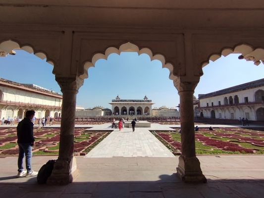 Le Fort Rouge d'Agra, Inde