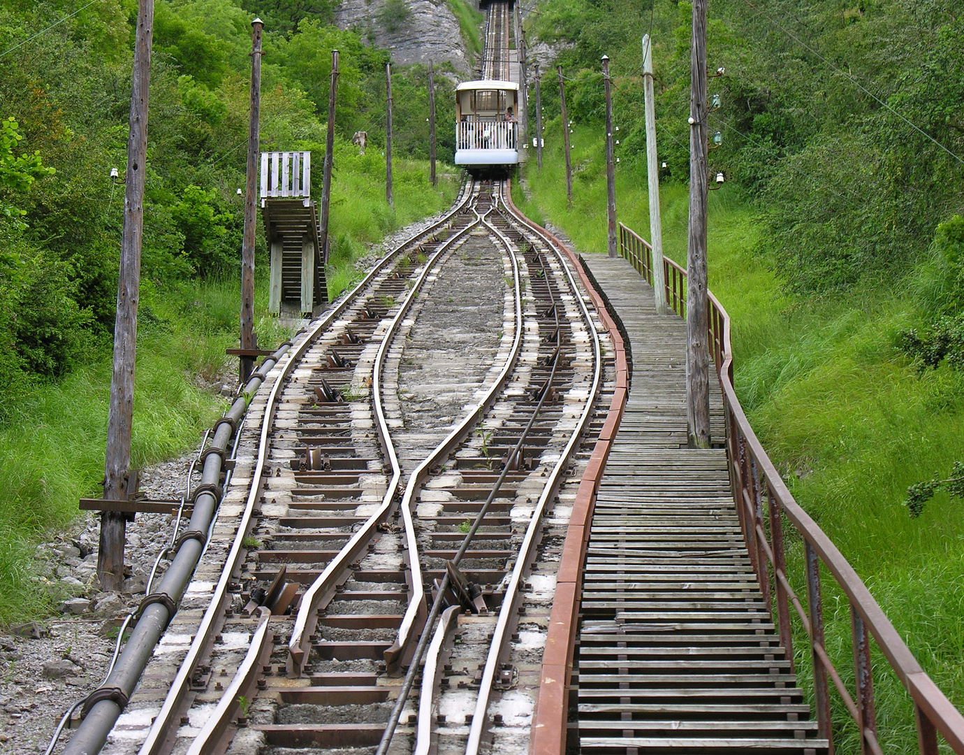 Le funiculaire de ST HILAIRE DU TOUVET