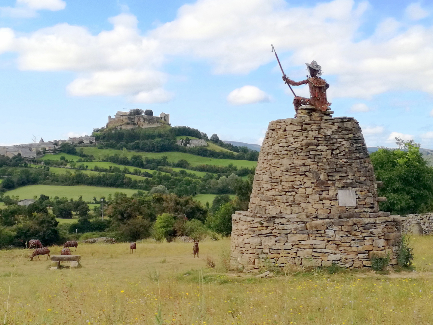 Le gardien du château, Aveyron