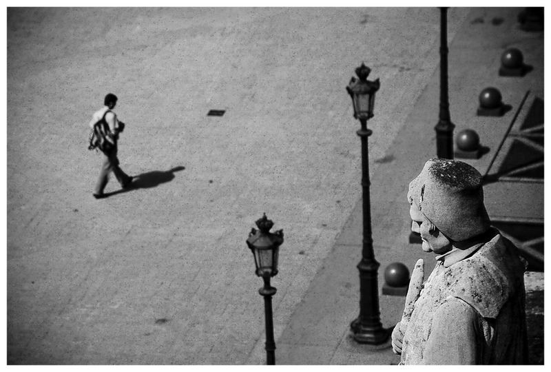 le gardien du louvre