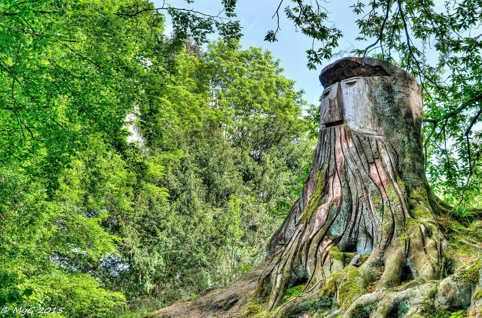 Le gardien du Parc  -  The Park watcher -  Der Parkwächter