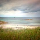 Le garçon sur la plage