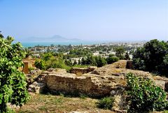 Le Golfe de Tunis vu de Carthage