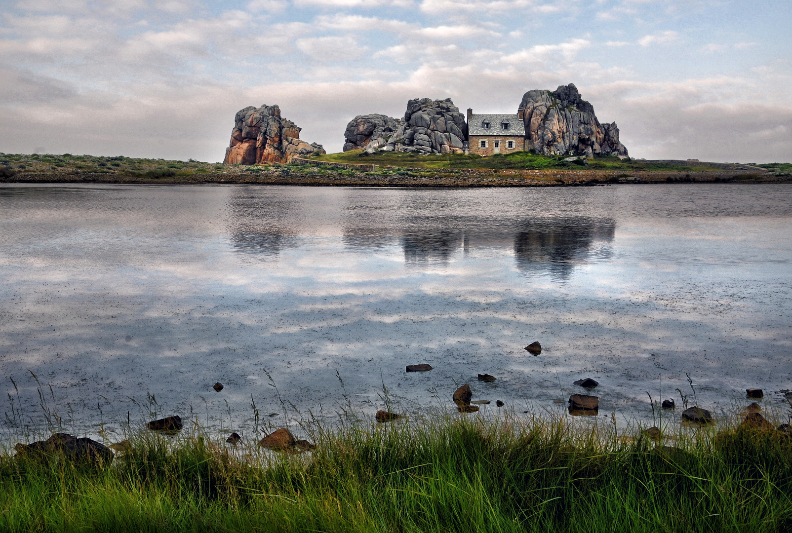 le Gouffre Foto & Bild frankreich, spiegelung, bretagne Bilder auf
