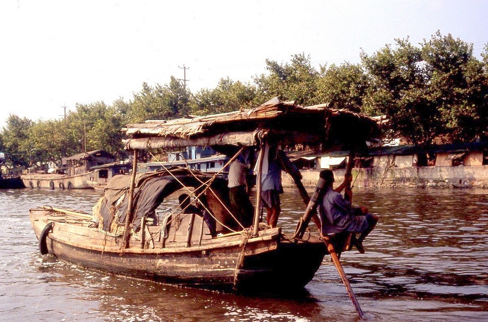 Le Grand Canal à Wuxi - Chine 2