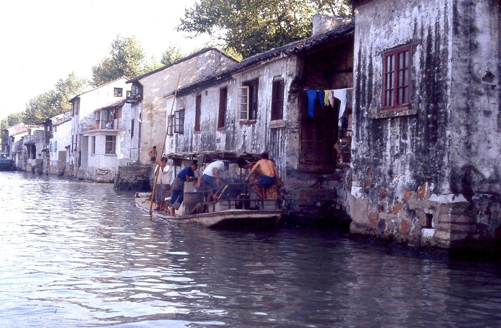 Le Grand Canal à Wuxi - Chine