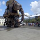 Le grand éléphant des Machines de l'île à Nantes