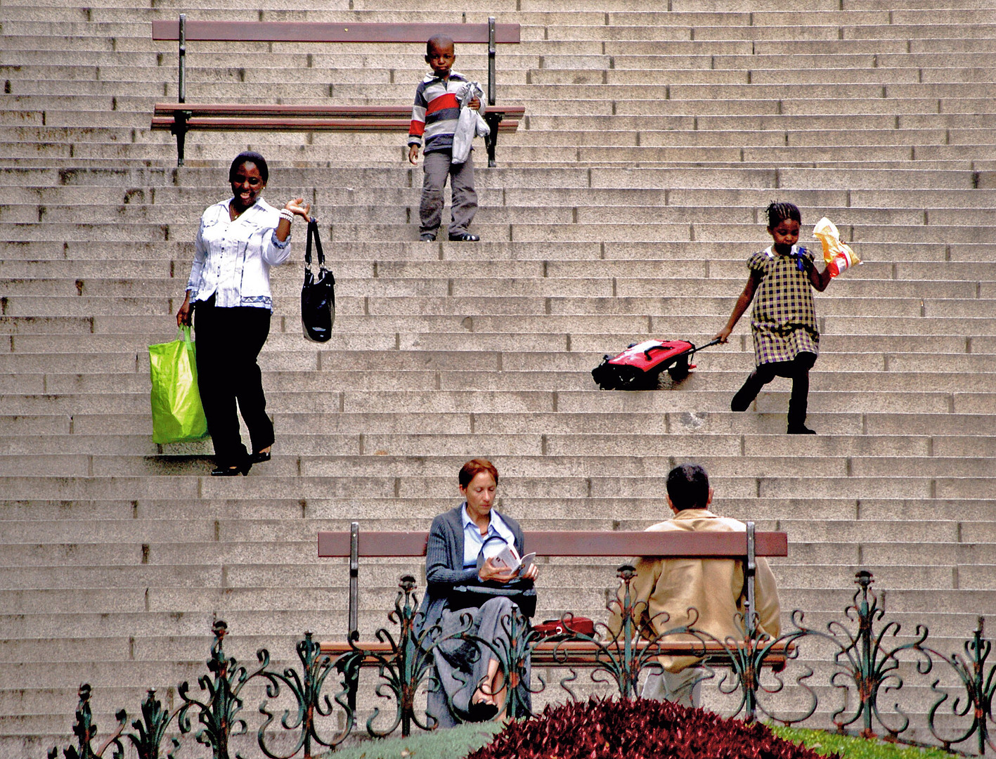 Le grand escalier