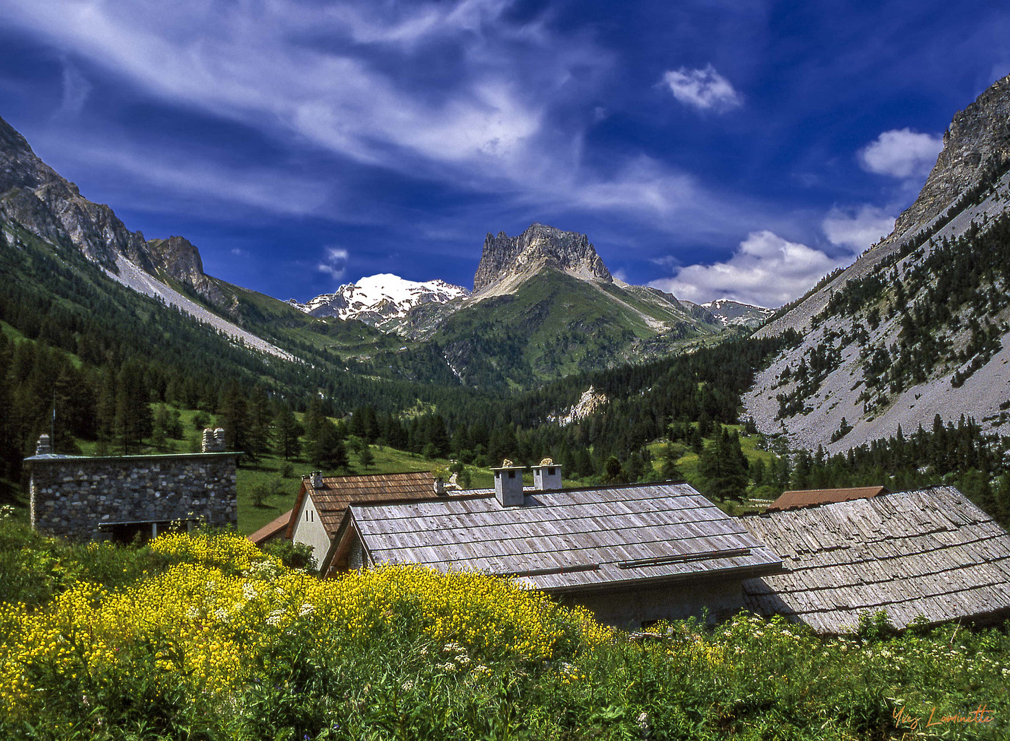 Le grand Seru et le mont Thabor (Hautes Alpes)