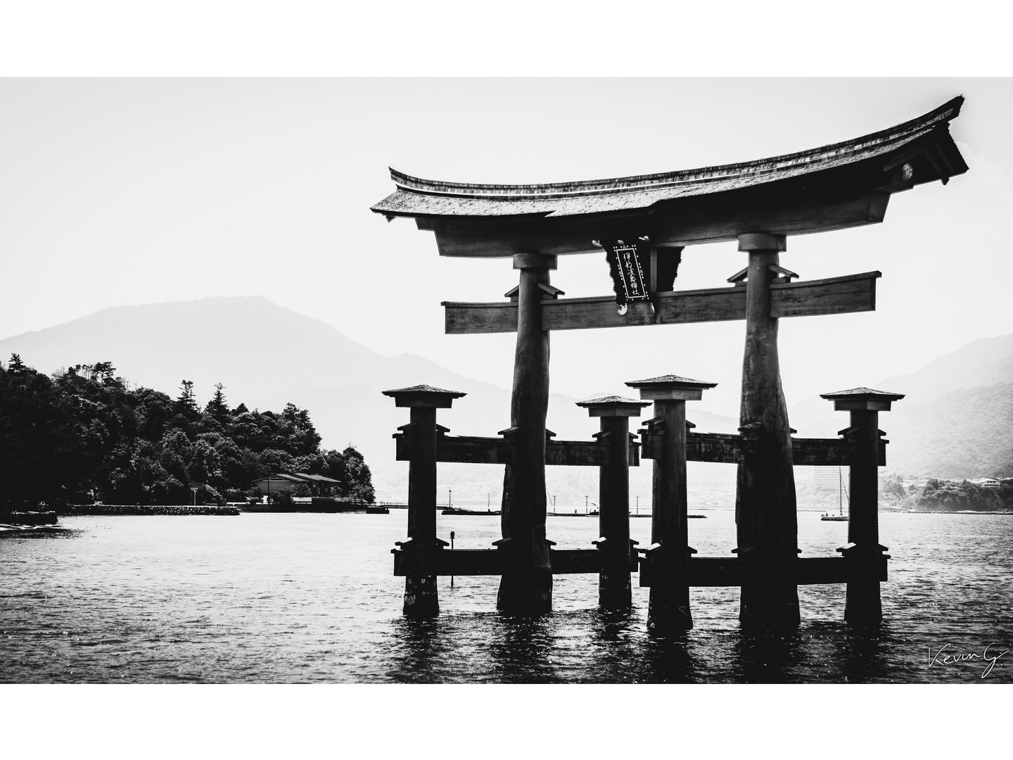 Le Grand Torii, Sanctuaire d'Itsukushima, Japon 