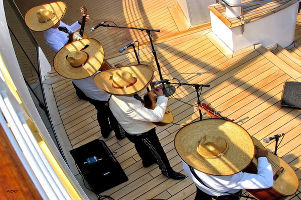 Le groupe de mariachis