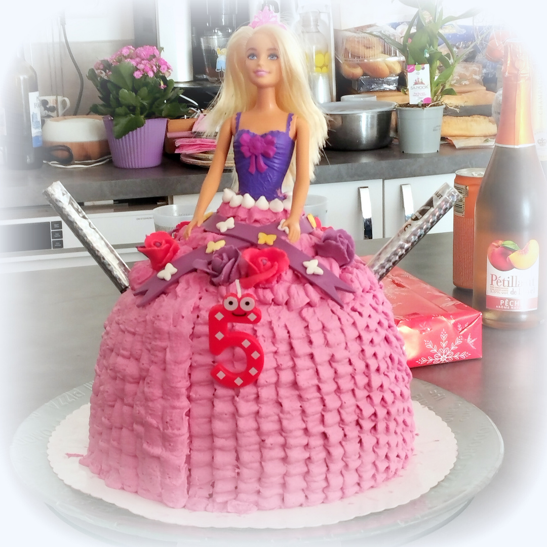 Le Gâteau d'anniversaire ....