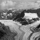 Le haut glacier d'Otemma.