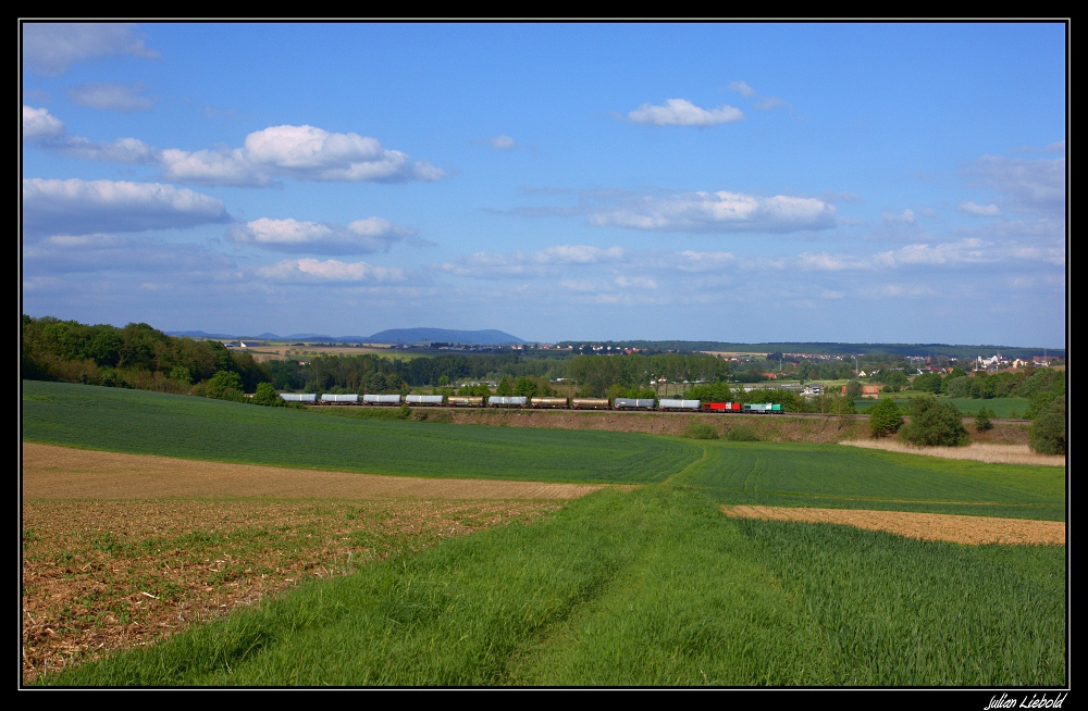 Le Hochwald au fond...