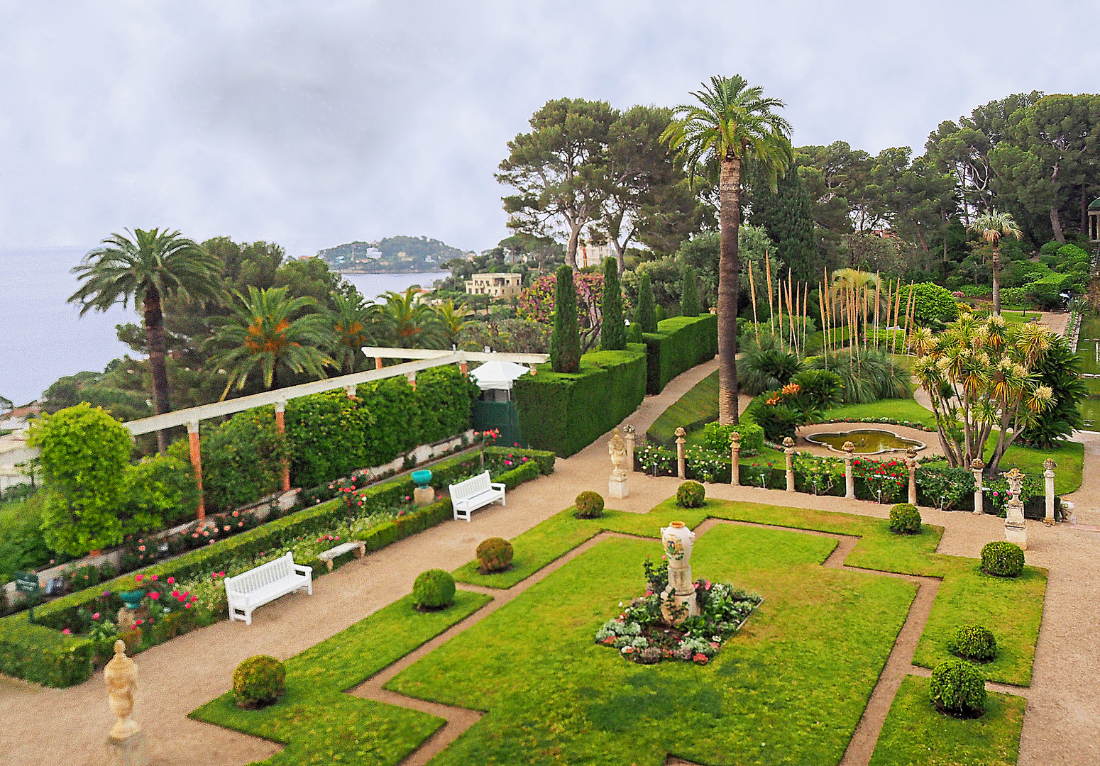 Le jardin à la française, côté est