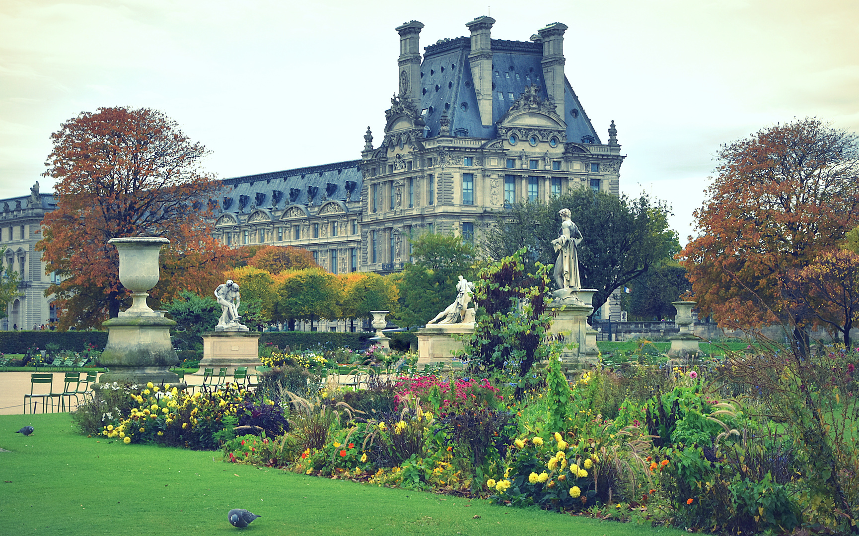 Le jardin d automne au Louvre Foto Bild europe france Le jardin d automne au Louvre Foto Bild europe france