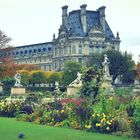 Le jardin d'automne au Louvre