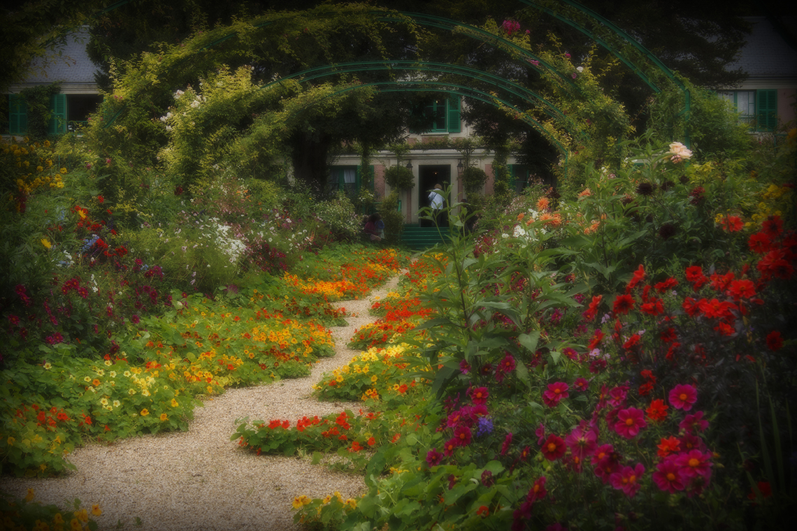 Le jardin de Claude Monet....