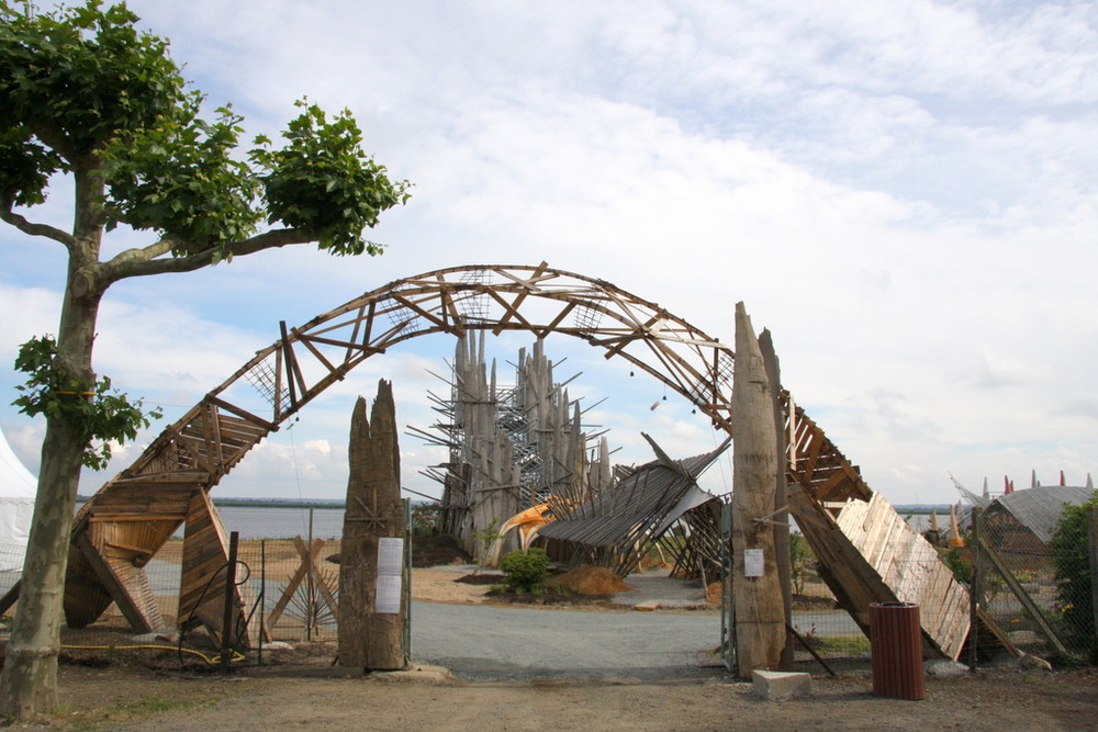 Le Jardin Etoilé : l'entrée