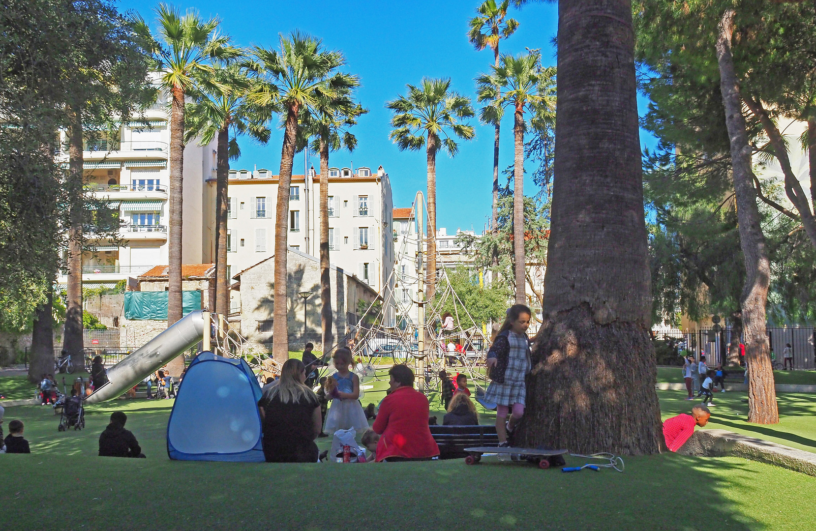 Le Jardin Thiole pendant les vacances scolaires  -  Nice