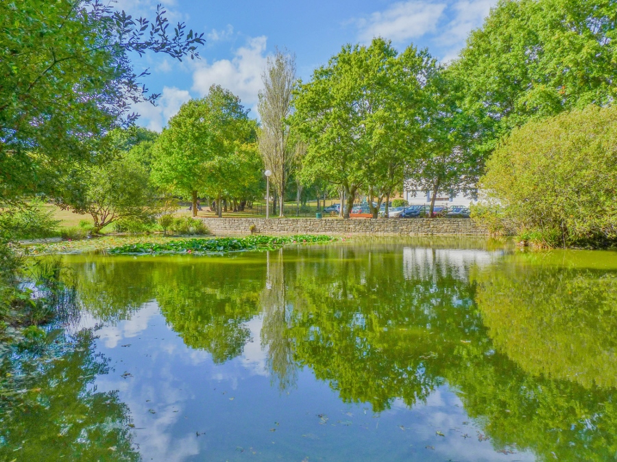 Le jardin Youri Gargarine quartier Lanveur à Lorient-Morbihan)