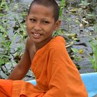 Le jeune moine du Cambodge 