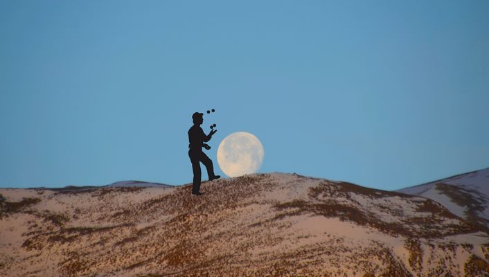  * le jongleur  de lune *