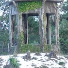 Le Kiosque de Jardin,délabré,début 19e Siécle...