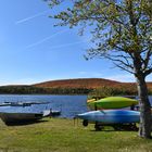 Le lac à l'automne