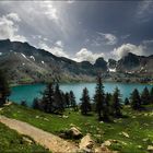 Le lac d'Allos