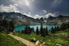 Le lac d'Allos